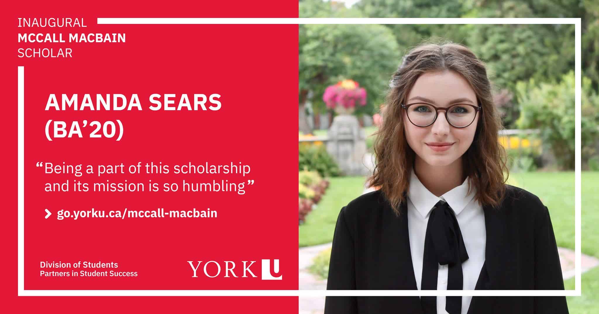 Read more about the article York graduate celebrates winning inaugural McCall MacBain Scholarship