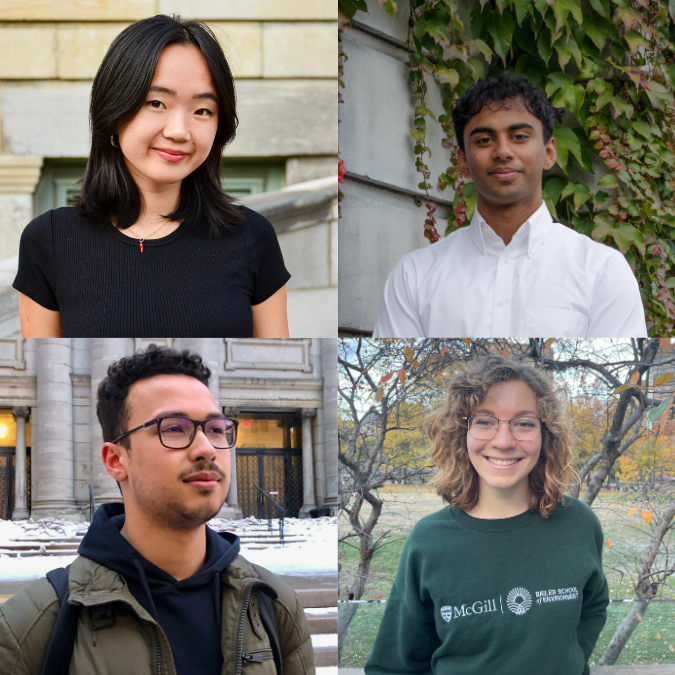 Read more about the article Four McGill Faculty of Science students and graduates named finalists for the McCall MacBain Scholarships